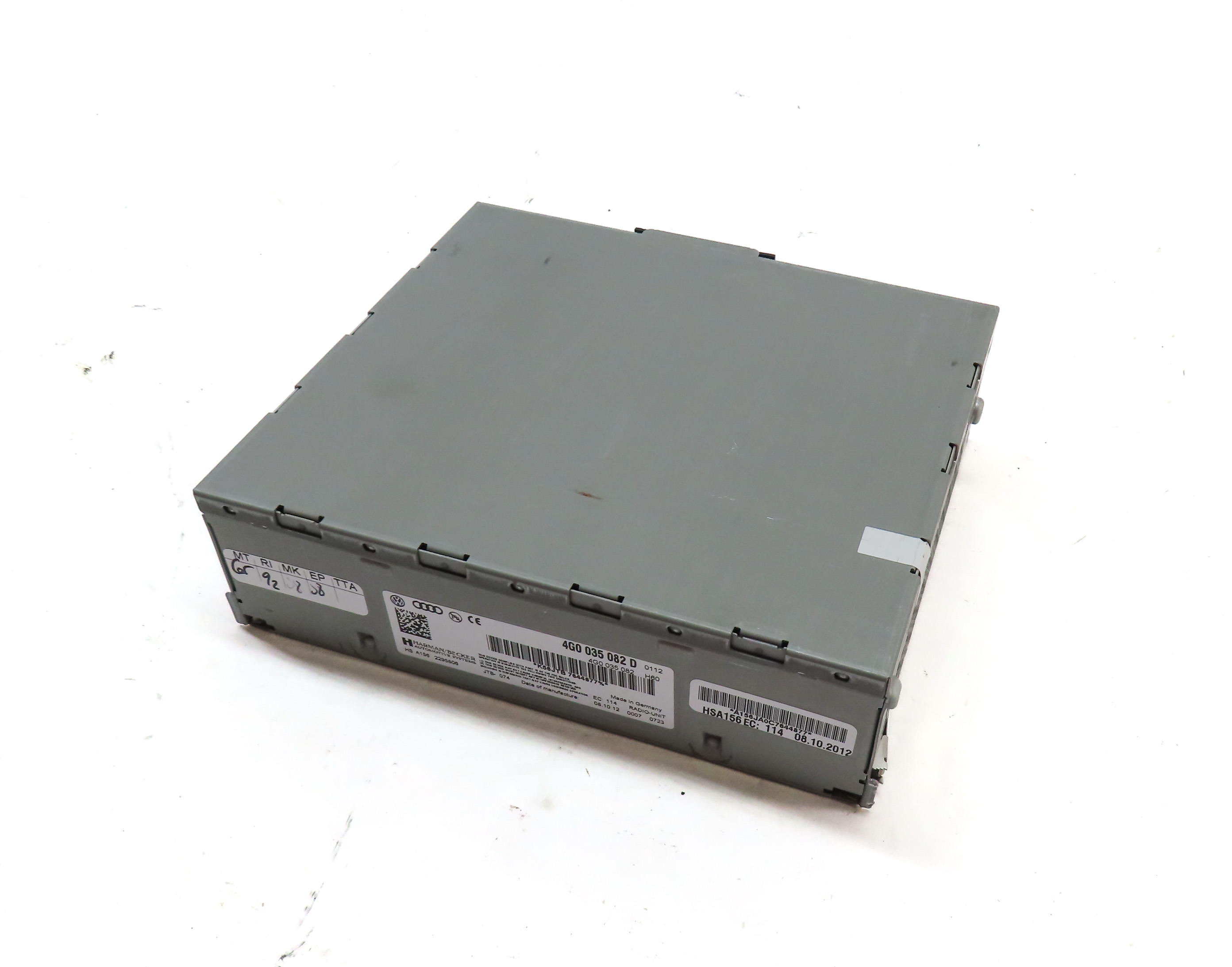 2012-2017 AUDI A4 S4 A5 S5 A6 S6 Q7 (B8 C7 8K 8T 4L) AM/FM RADIO STEREO RECEIVER — exact item pictured